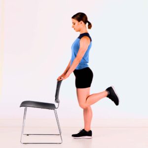 standing hamstring curls exercise